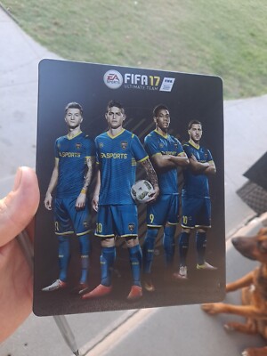 '' RARE '' fifa 17 ultimate team steelbook case and game for  ps4 