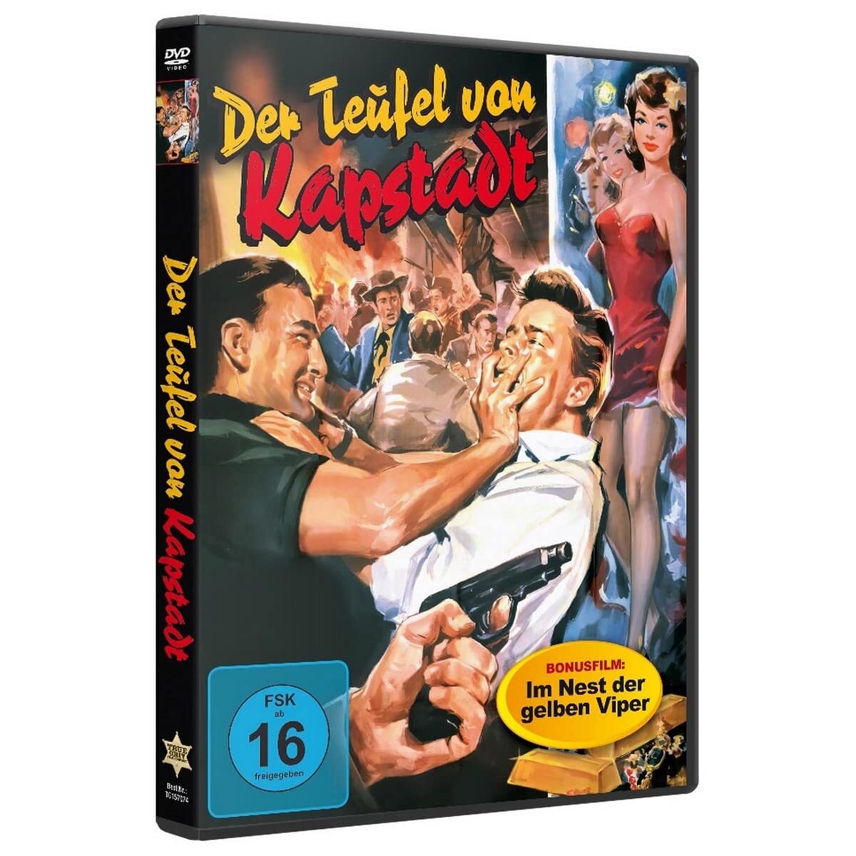 Der Teufel von Kapstadt (Bonusfilm: Im Nest der gelben Viper) (DVD) Silvia Simon