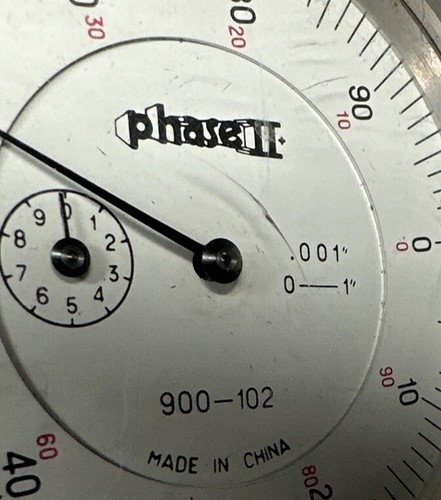 Phase II Dial Indicator Gage 900-102 0-1" .001" 0-100 - Picture 5 of 5