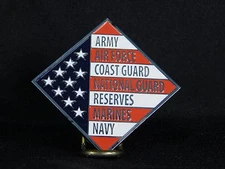 Armed Forces Military Collectible Coin - 2013 Seattle Mariners Salute