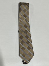 Mens Giorgio Cosani Brown Hand Made Silk Tie NEW