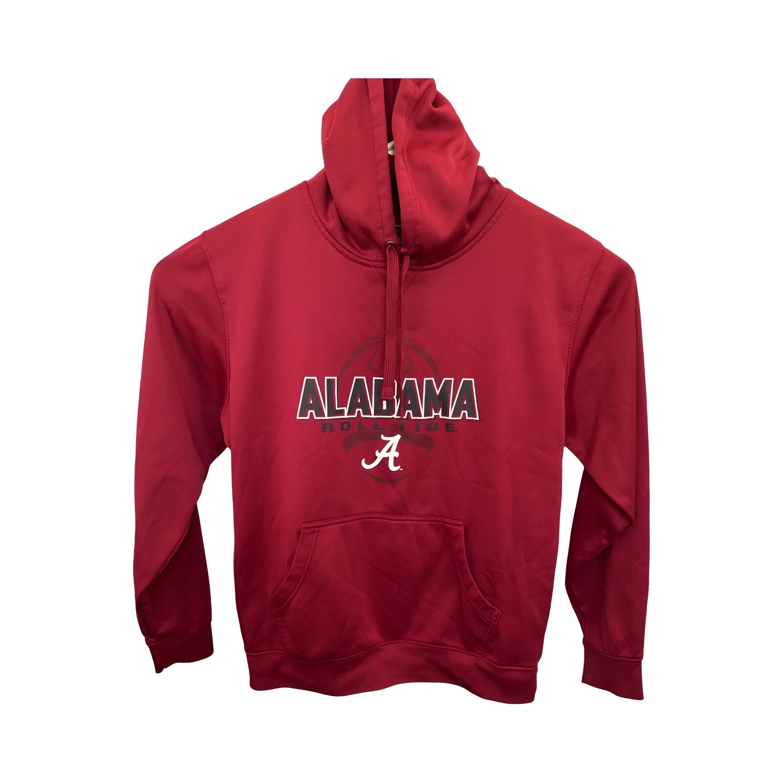 VETEMENTS Felpa con cappuccio Champion Authentic Apparel Alabama Roll Tide taglia M 100% poli.