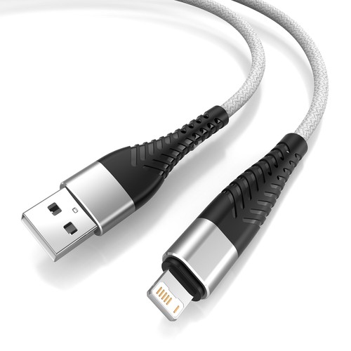 Cavo USB intrecciato ricarica rapida cavo ricarica rapida per iPhone 13 14 Pro Max iPad - Foto 15 di 15