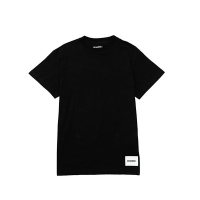 JIL SANDER Men's T-Shirt T-SHIRT SS 3 PACK J47GC0001 BLACK 001