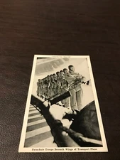 MILITARY - UNPOSTED POSTCARD - LINE - UP  FOR TAKE - OFF