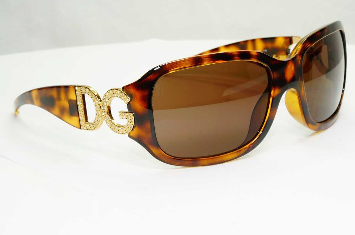 Dolce & Gabbana Gold Sunglasses Tortoiseshell Brown DG 6017-B 502