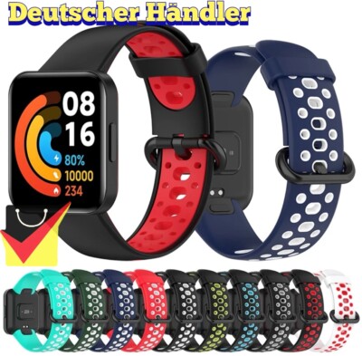 Armband für Xiaomi Mi Watch Lite 2 / Redmi 2 Uhrenarmband Silikon Sport Band