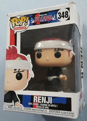 1x Funko Pop! Animation Vinyl Figur Bleach Nr. 348 Renji Abarai OVP - B-Ware