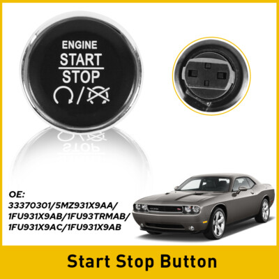 Push Button Ignition Start Stop Switch – Fits Dodge Durango 2011-2013, Replaces 33370101