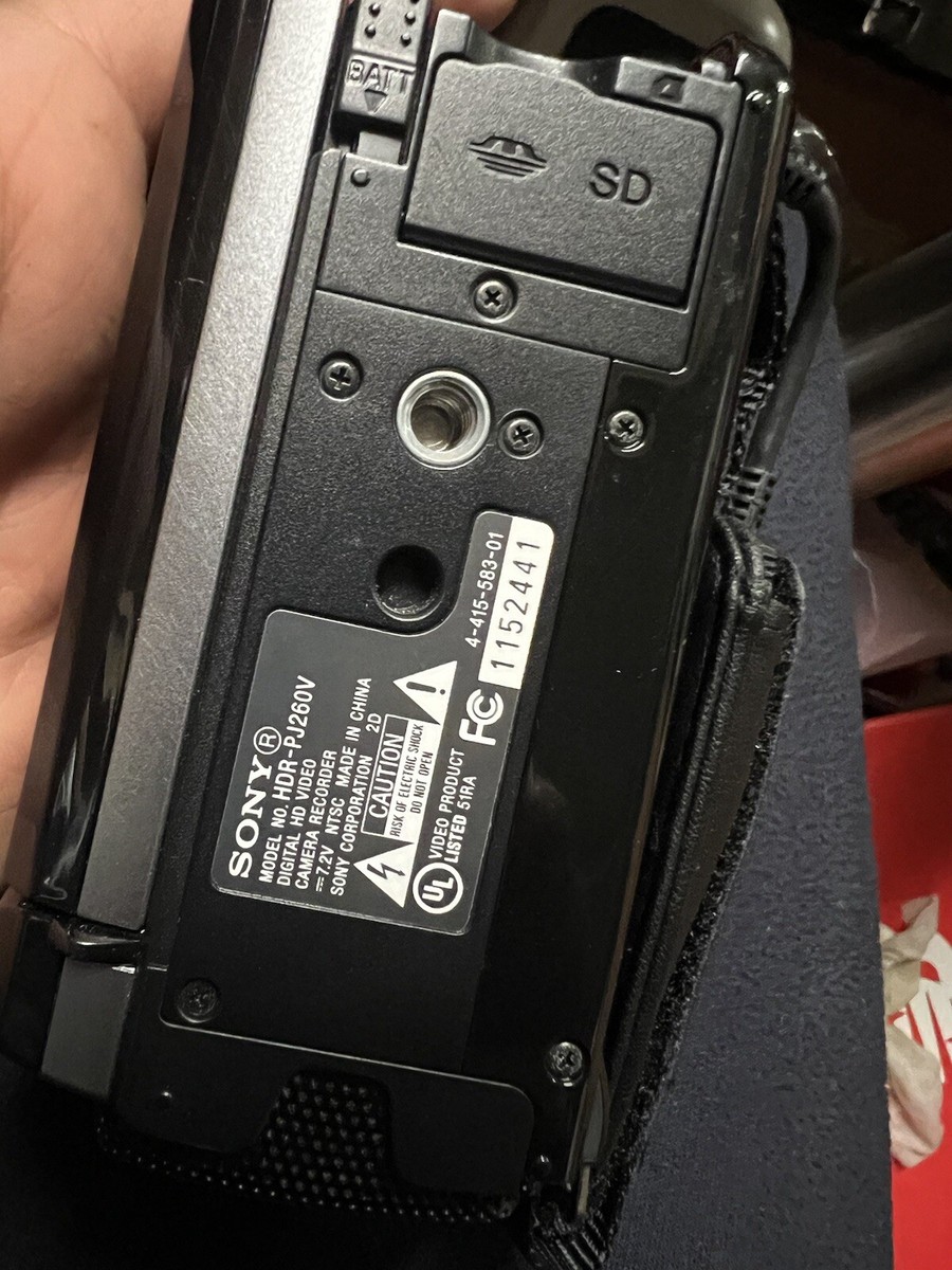 Sony HDR-PJ260V (16 GB) High Definition Camcorder for sale