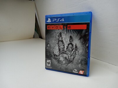 EVOLVE game for PS4 Playstation 4 V/GOOD (COMPLETE) CIB #F22