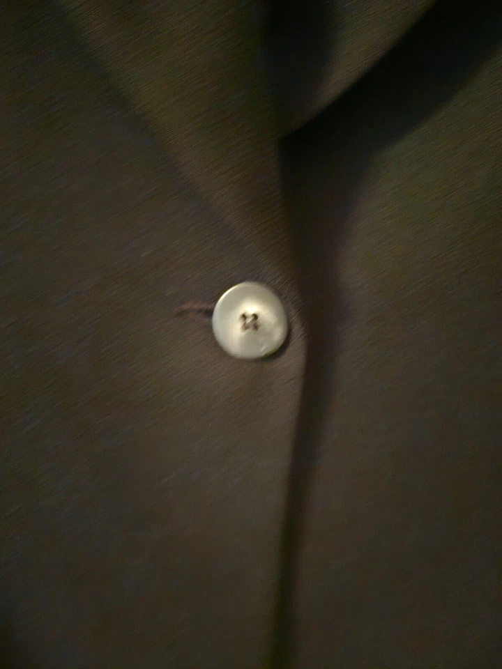 Chaqueta Blazer MODA International Mujer Talla 6 Pequeña Negra 100% Poliéster Usada en Excelente Condición Foto 3 de 4