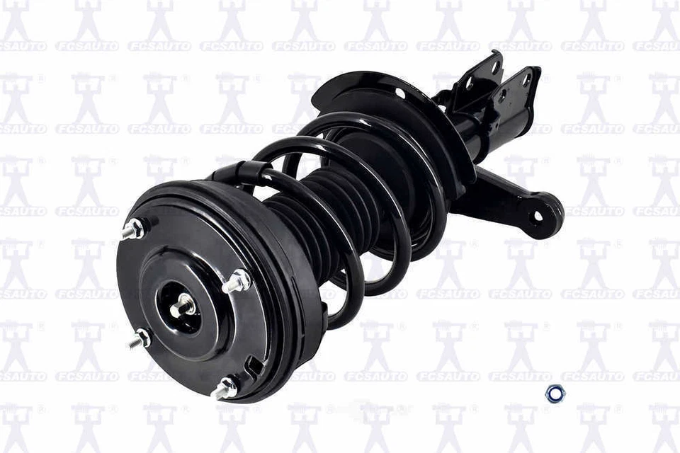 Conjunto de puntal de suspensión y resorte helicoidal FCS 1332322L Foto 4 de 4
