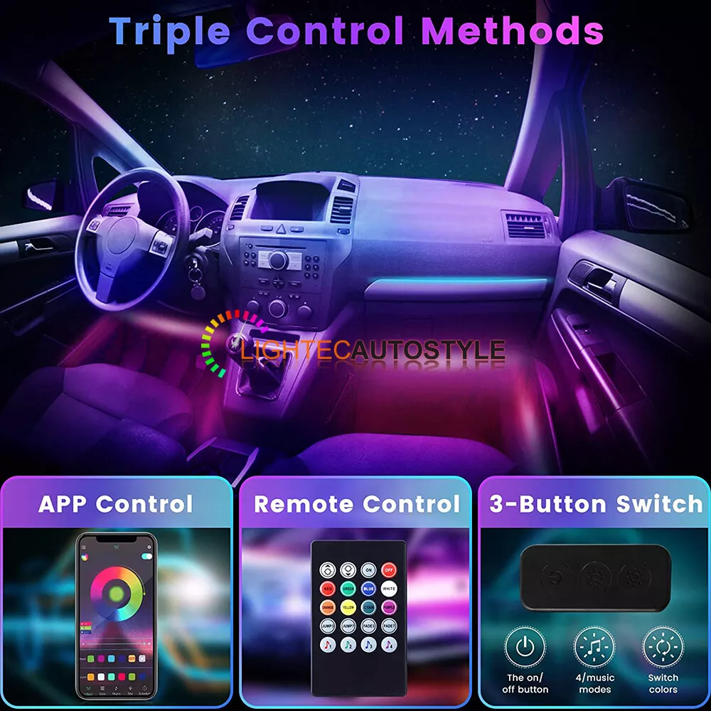 Bluetooth led car lights deals