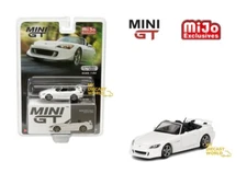 1/64 Mini GT Honda S2000 AP2 Type S Grand Prix White MGT00349