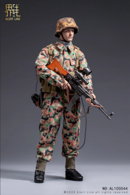 Alert Line 1/6 AL100044 WWII German Waffen SS Soldier Male Action