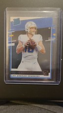 2020 Donruss Clearly  #RR-JH Justin Herbert Los Angeles Chargers Rookie