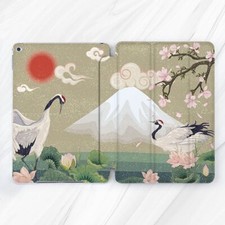 Japanese Cranes Louts Flowers Case For iPad 10.2 Mini 7 6 Pro 13 Air 13 11 10.9