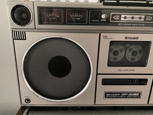 BOOMBOX SHARP GF-9090 H STEREO RADIO-TAPE RECORDER Ghettoblaster !!TOP!! - Bild 6 von 14