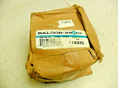 Baldor/Dodge 114336 5/8 DYNA-SYNC Pulleys-Reborable 16H100  nib