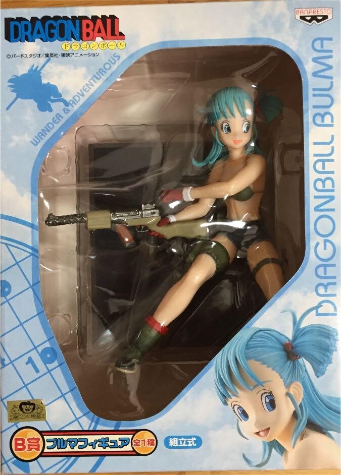 Banpresto Dragonball Ichiban Kuji B Premio Figura Bulma Mysterious Adventure ...