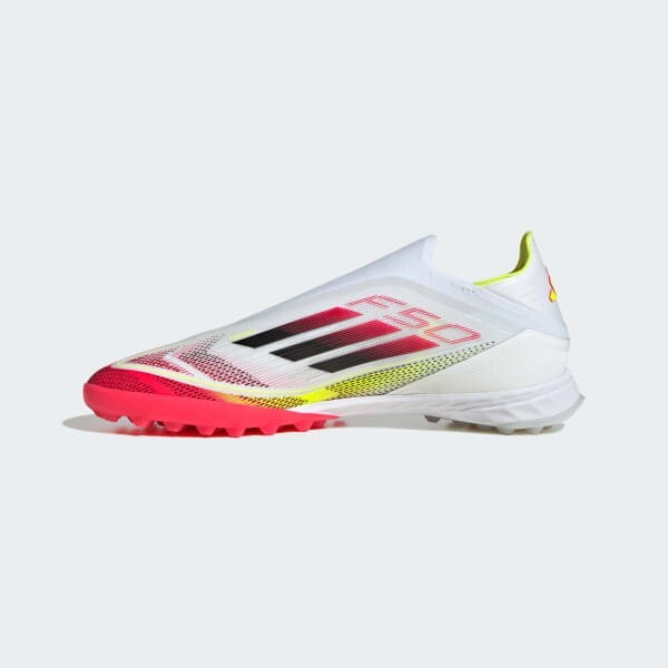 adidas F50 PRO Laceless TF Mens Turf Soccer Shoes Turbo Solar