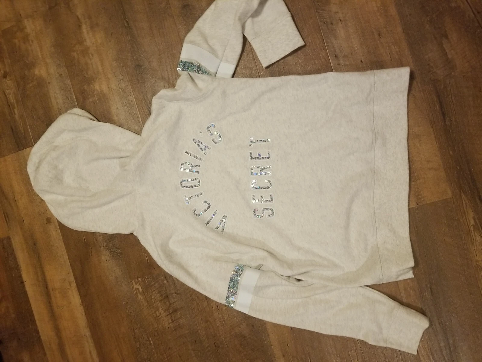 UNDERCOVER Felpa con cappuccio Victoria Secret taglia MM