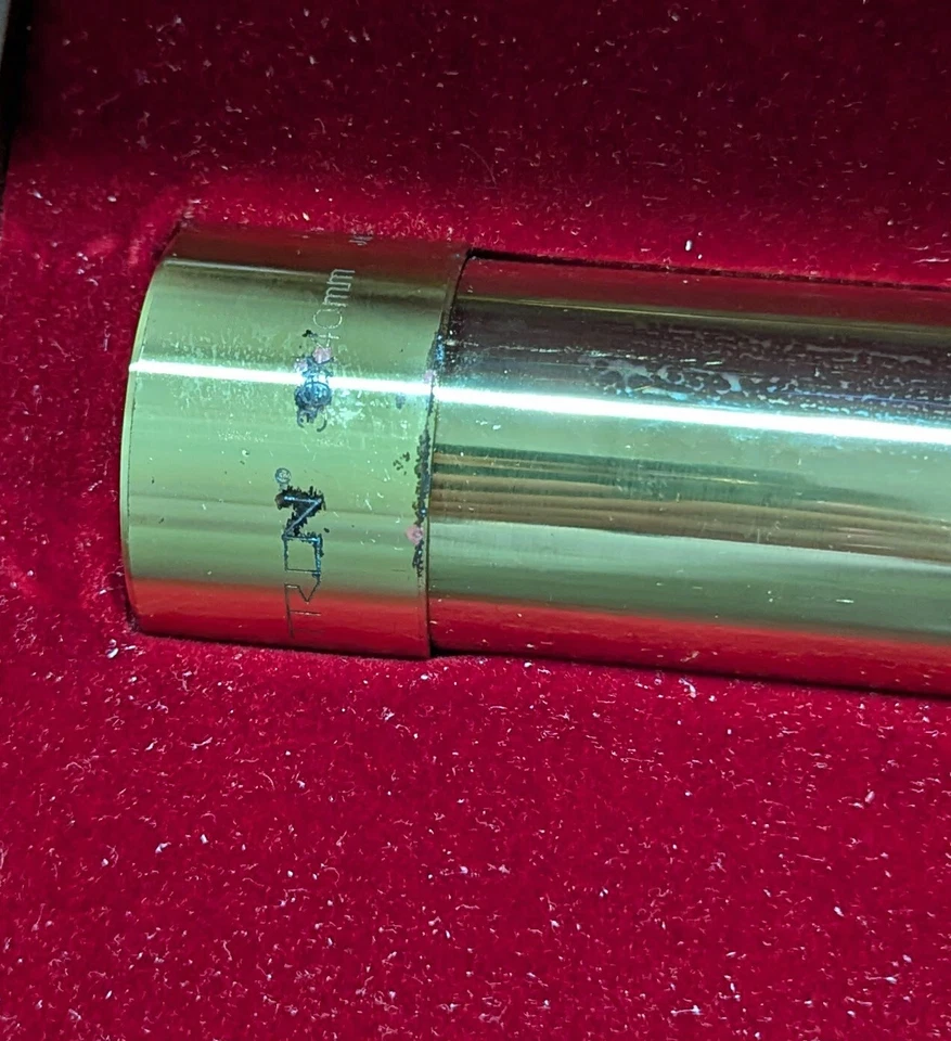 Vintage UNITRON Brass Telescoping Telescope 30x 40mm w. WOOD Box OWENS CORNING - Image 3 of 4