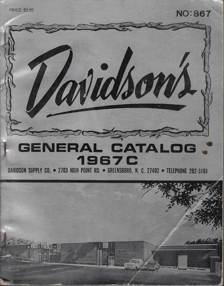 VTG 1967 GENERAL MERCHANDISE DEALER'S CATALOG! BB GUNS/CAMPING/BIKE & CAR PARTS+ - Image 2 of 4