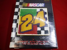 FC15 New VTG 1999 NIP 24 Nascar Jeff Gordon Latch Hook Kit 13" x 13" USA Made