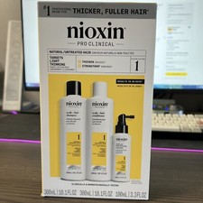 Nioxin Pro Clinical, Colored/Dry/Damaged Hair, Thicker, Fuller Hair System Kit 4