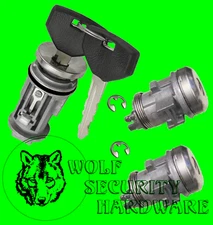 Chrysler Dodge Eagle Ignition Key Switch Cylinder & Door Lock Set 2 Keys