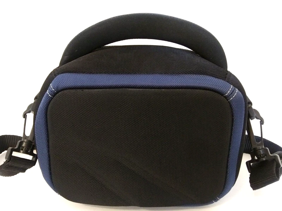 Targus Camera Accessories Bag Size Small Black With Blue Trim Strap Handle - Image 3 of 4