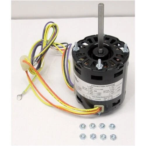9721 Fan Motor 115/230V 1.0/.5 Amps, Rpm 1550/1400 1/12 Hp Same Day Shipping