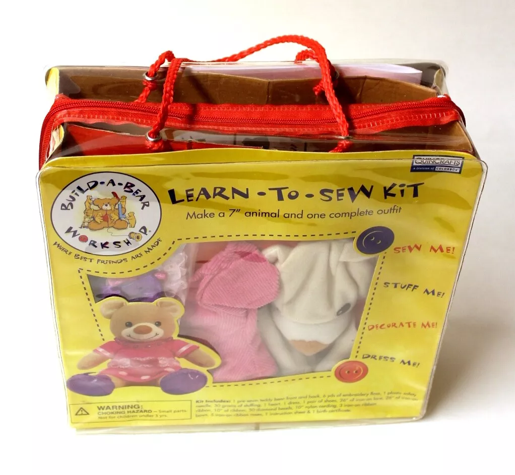 Felt Teddy Bear Sewing Kit for Kids 