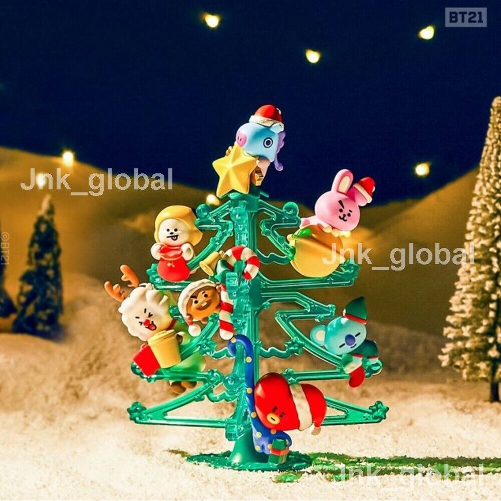 [BT21] BT21 Colección Oficial de Figuras del Árbol de Navidad Auténticas + Envío Gratuito