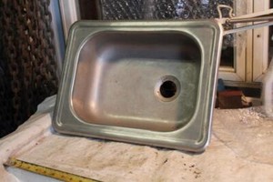 pop up camper sink and faucet stainless steel