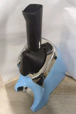 Yonanas Deluxe Ice Cream Frozen Yogurt Treat Maker Dole Model 988 Blue Rare
