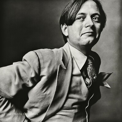 1966/84 Vintage TOM WOLFE Author By IRVING PENN Journalist NYC Photo Art 12x16