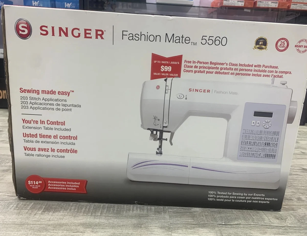 PreOwned Singer Fashion Mate 5560 Sewing Machine, 51 OFF