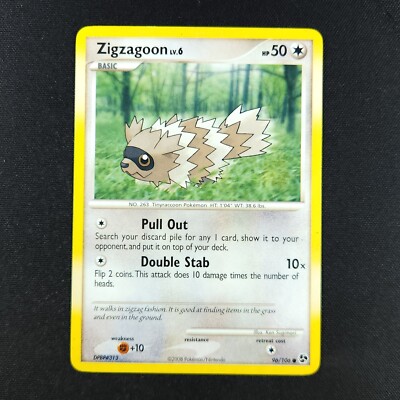 Zigzagoon 96/106 - Great Encounters - Pokemon Card