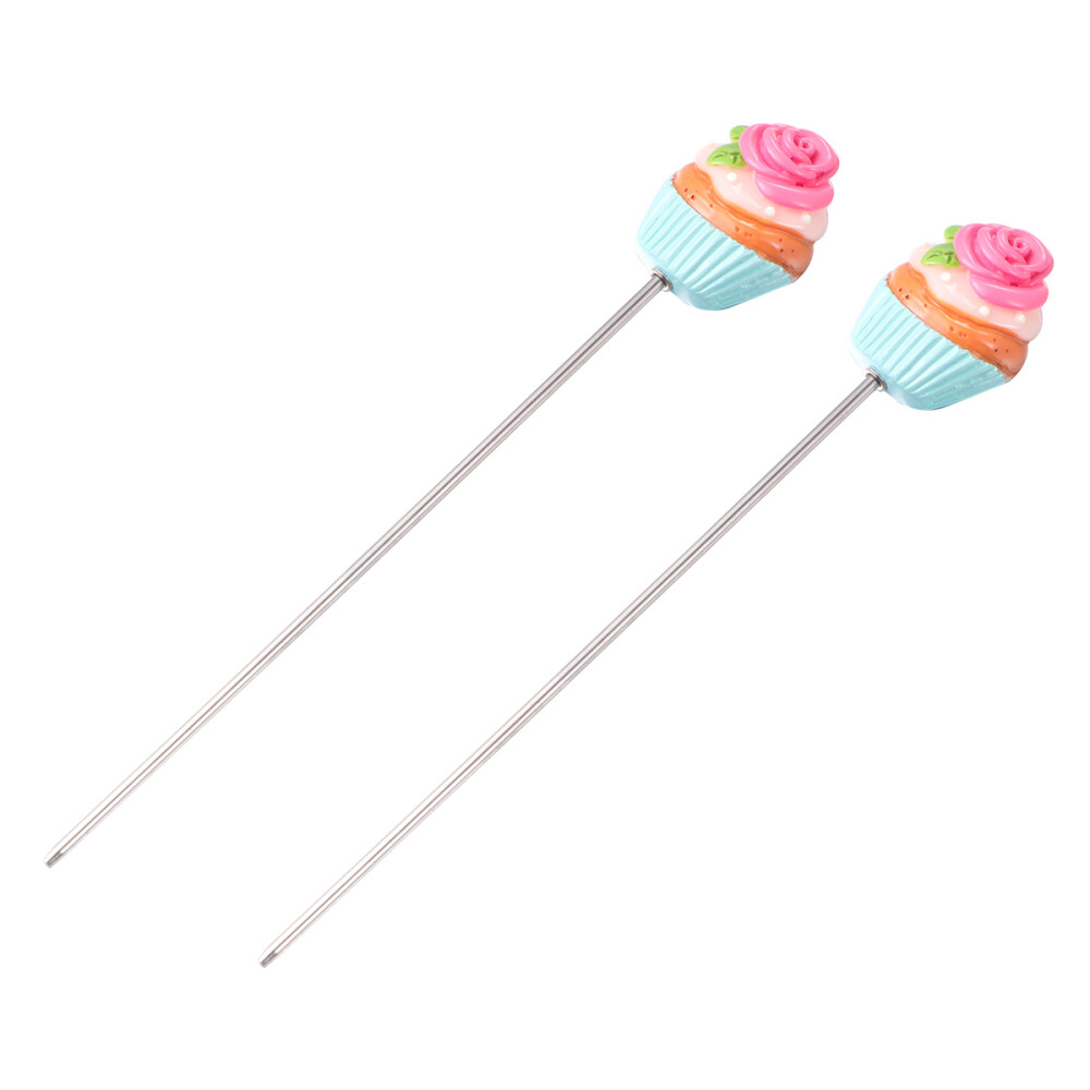 2 Pcs Reusable Cake Probe Cake Tester Skewer Cake Testing Probe eBay