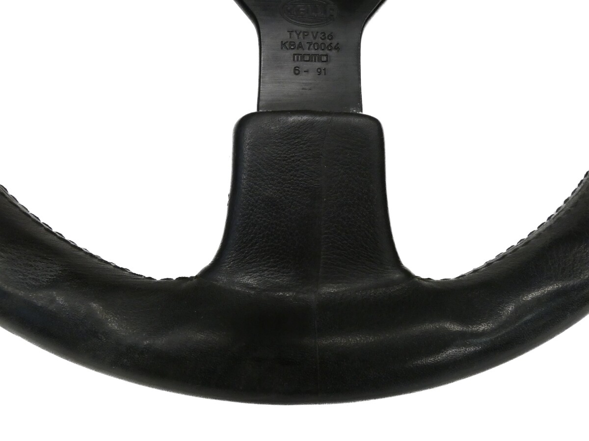 Momo Hella type V36 Ø 360mm steering wheel leather steering