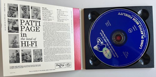 Patti Page in the Land of Hi-Fi Pete Rugolo 1999 EmArcy/Verve By Request Cd - Picture 3 of 3