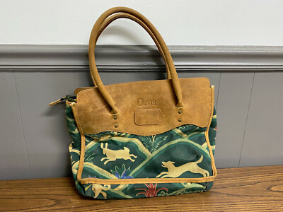 orvis leather bolsa