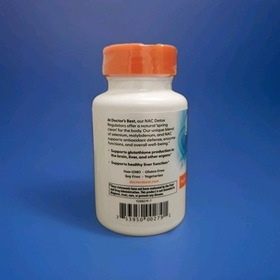 Doctor's Best Best NAC Detox Regulators for sale online | eBay