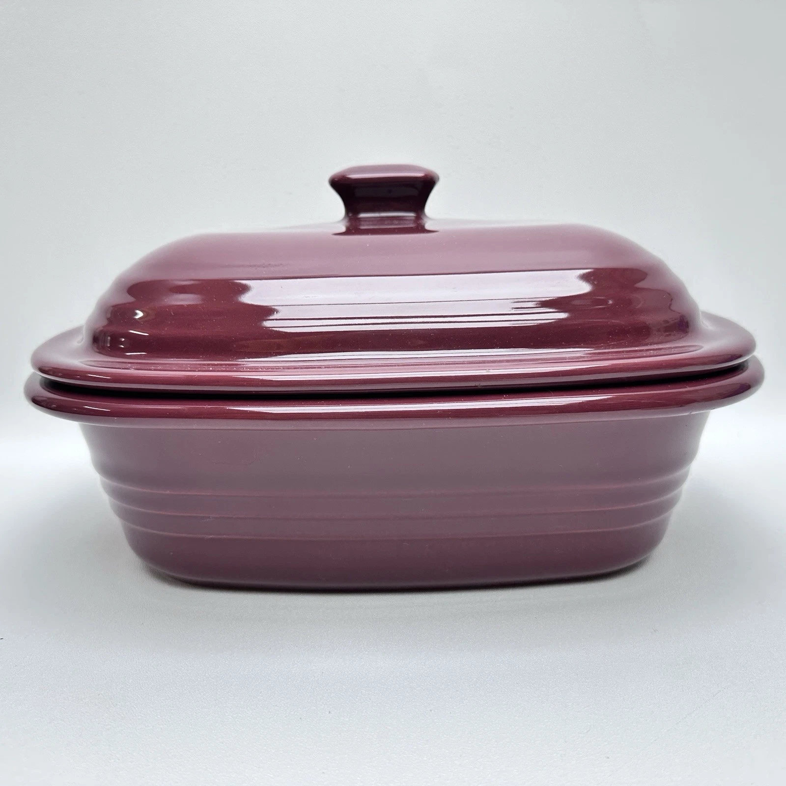 Pampered Chef Deep Roaster Dutch Oven 3.1qt Cranberry Red - New Unused - No Box