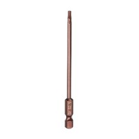 "SechskantschlüSsel Bohrer Bit 2,5Mm Metrisch 1/4\" Sechskant Schaft 4\" S2 Stahl"