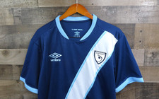 Guatemala National Team Jersey Mens 2XL Blue Soccer Umbro Diagonal Sash Shirt