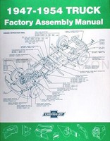Chevrolet Pickup Truck Reparaturhandbuch Montageanleitung 1948-1953 Chevy